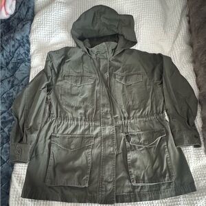 Ava & Viv Forest Green Jacket